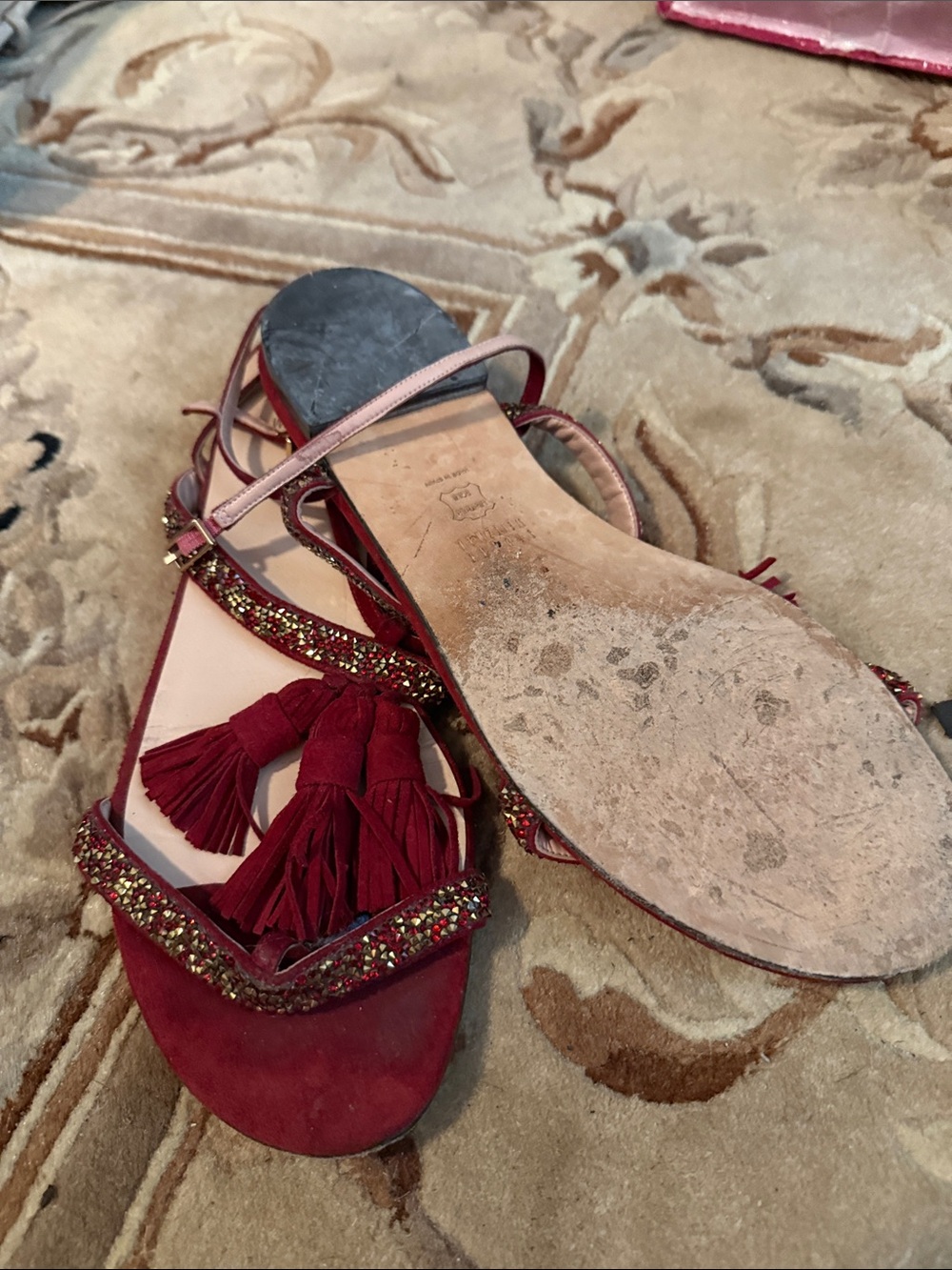 Stuart Weitzman Ruby Sandals - Picture 2 of 3